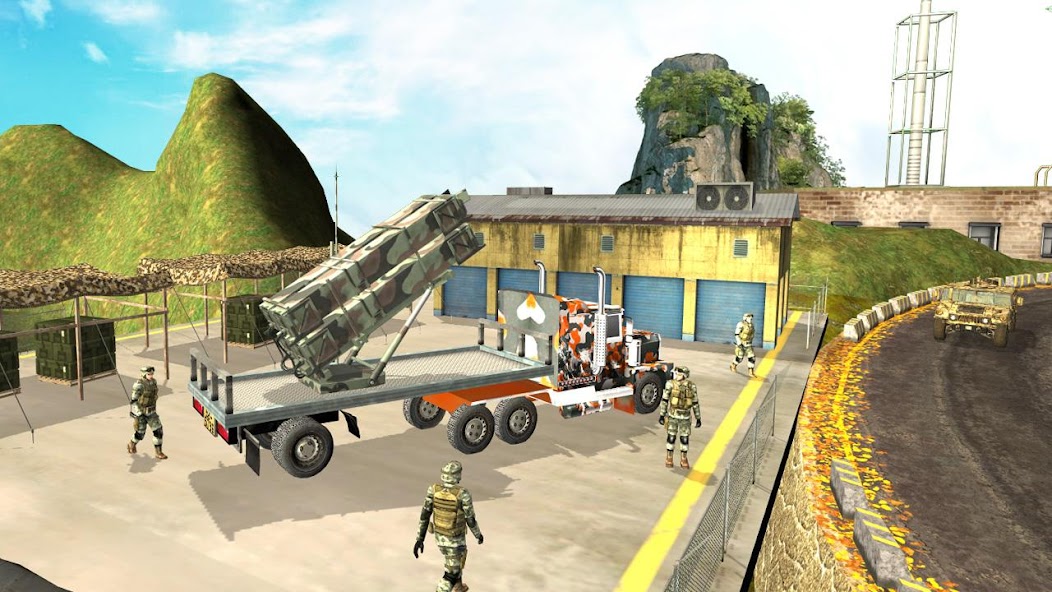 Army Transporter 3D game