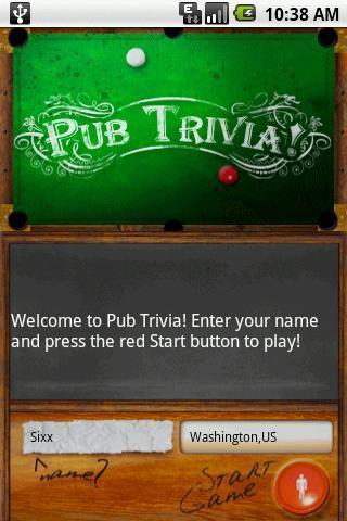 Pub Trivia