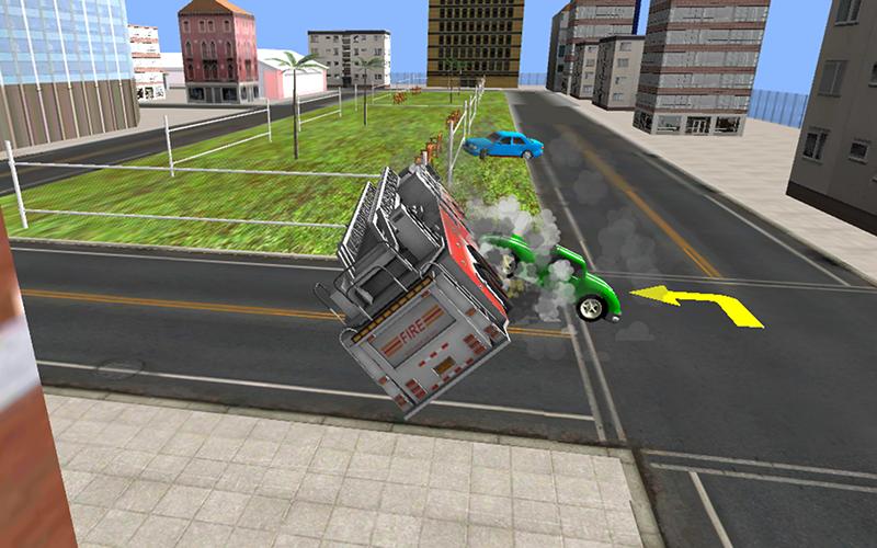 Fire Fighter Truck Rescue 3D