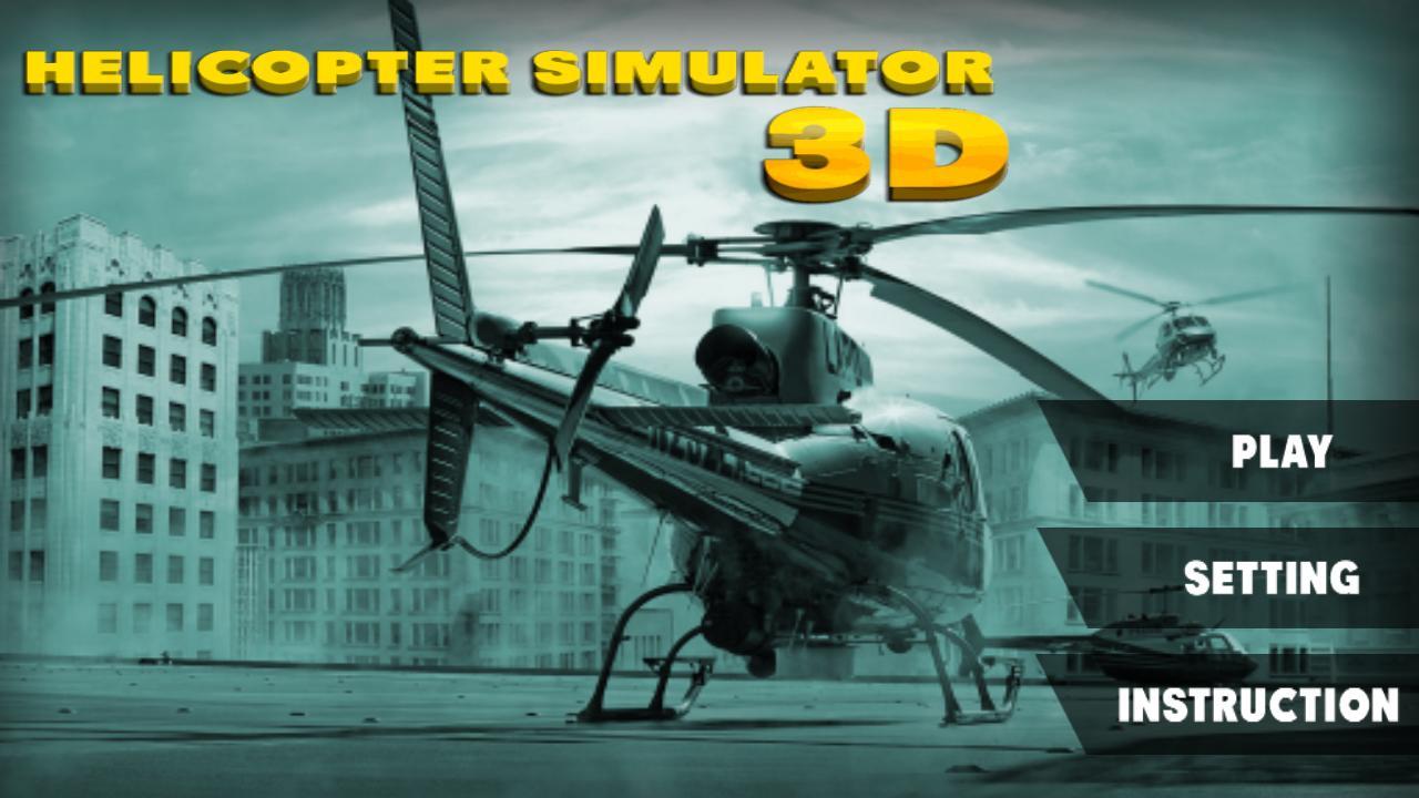 Helicopter simulator 3D