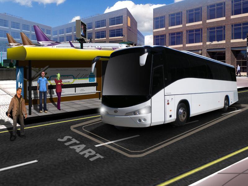 Airport Simulator City Bus Sim