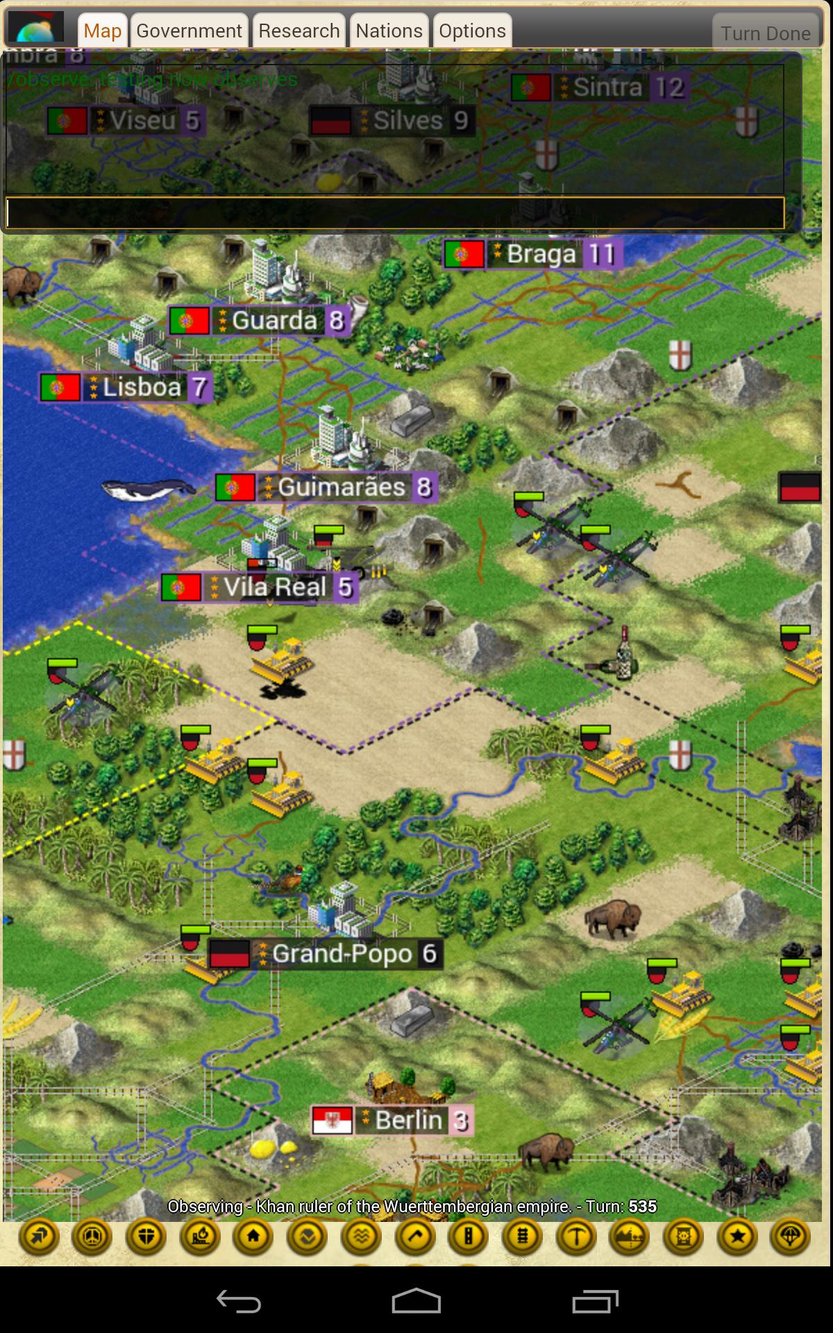 Freeciv web