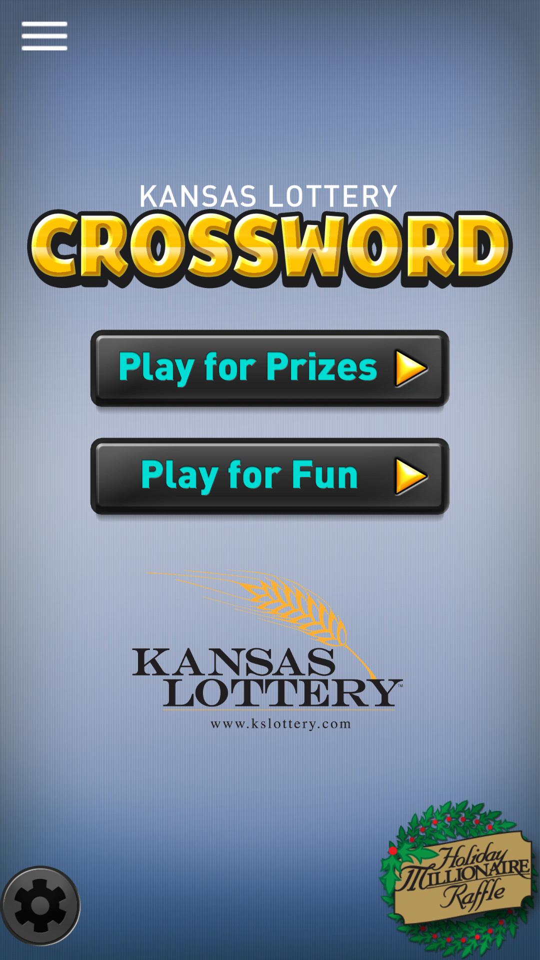 Crossword by Kansas Lottery