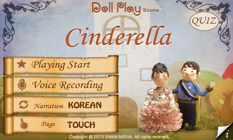 Doll Play book Cinderella LITE