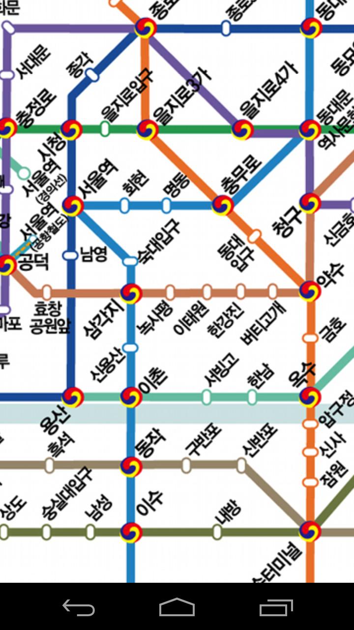 Seoul Metro Subway Map