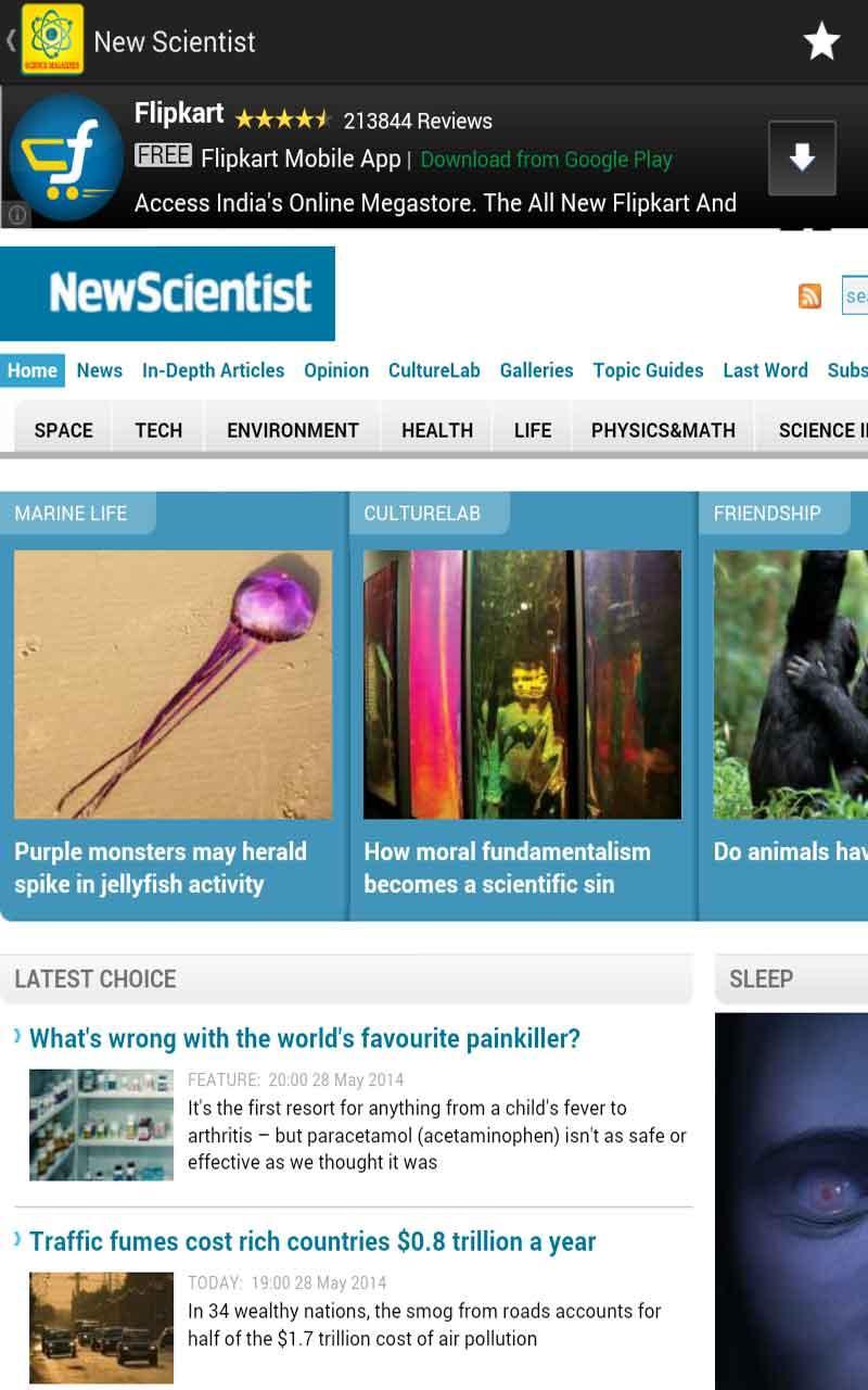 Science Magazines