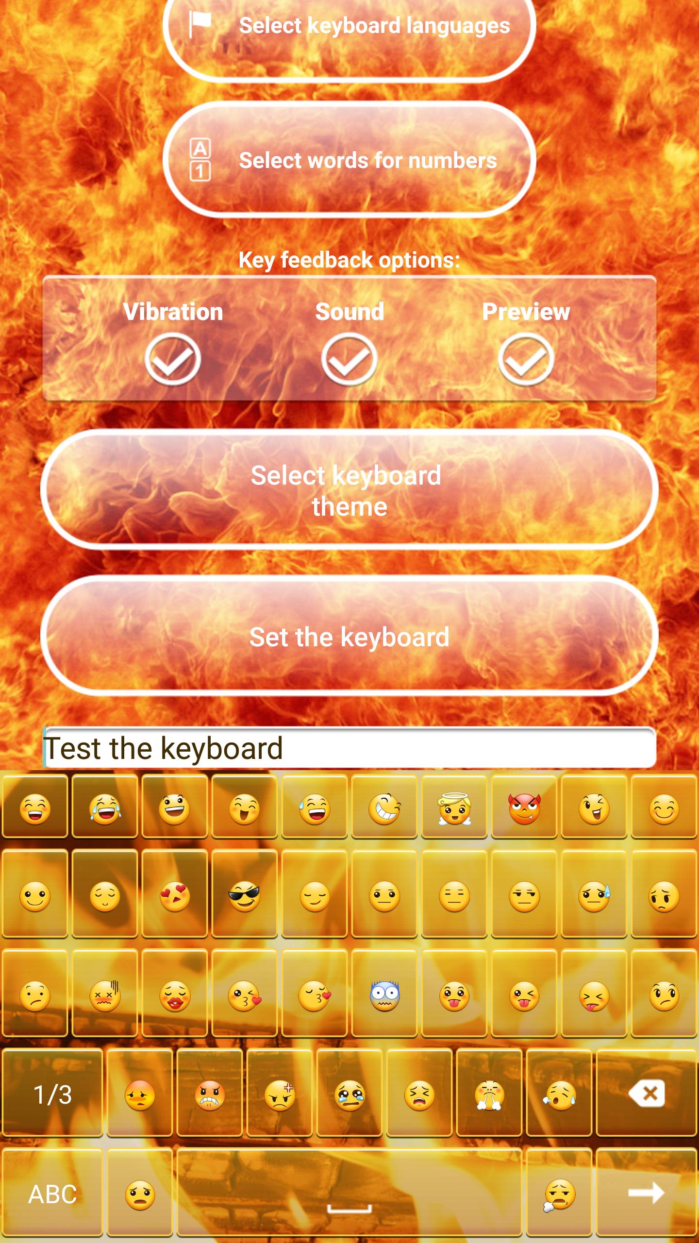 Fire Keyboard Customizer