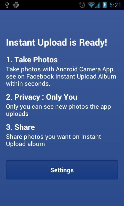 Photo Sync for Facebook