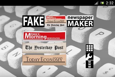 Fake Newspaper Maker Creator