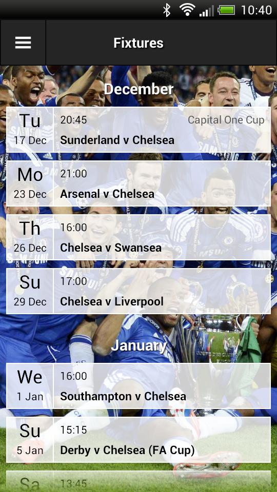 Chelsea FC Fancal