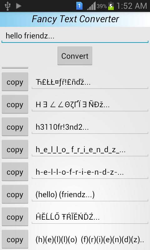 Cool Stylish Text For Chatting