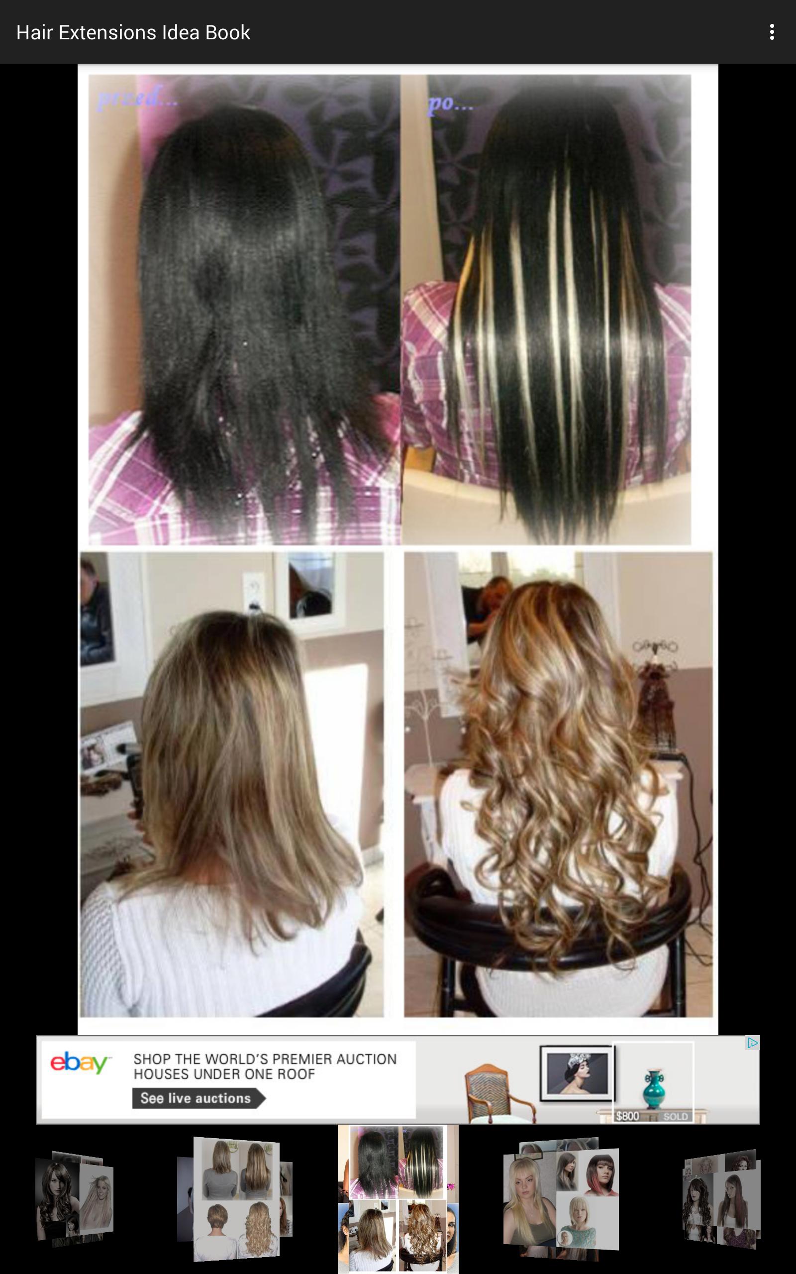 Hair Extensions Idea Book