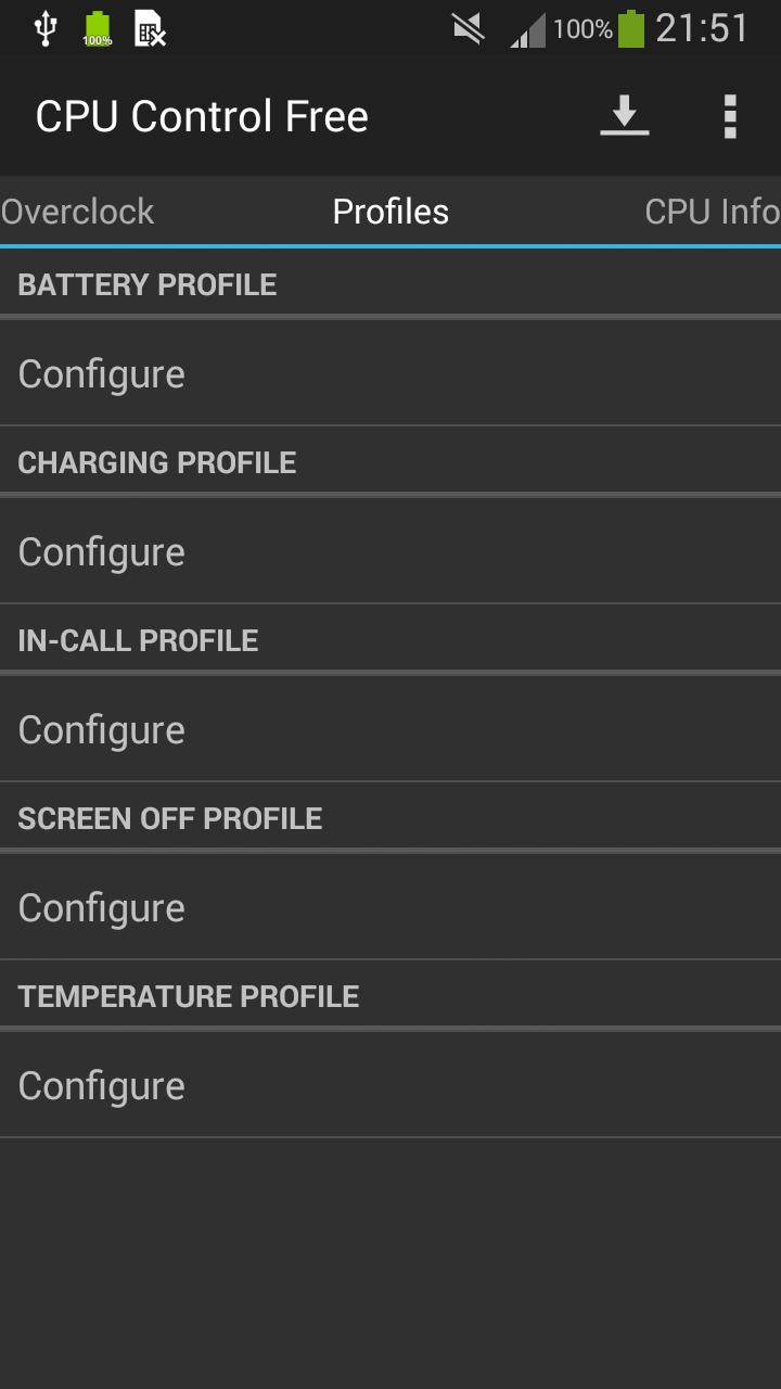 CPU Control Free