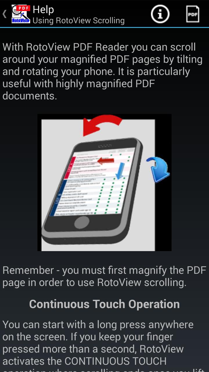 RotoView PDF Reader