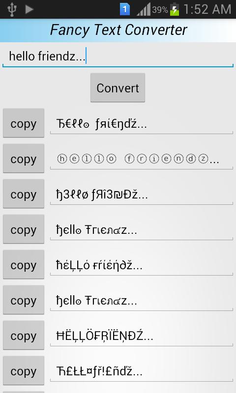 Cool Stylish Text For Chatting