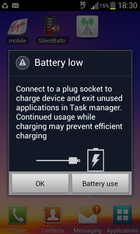 Disable Low Battery Beep