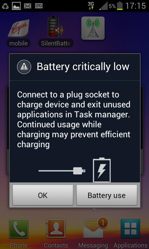 Disable Low Battery Beep