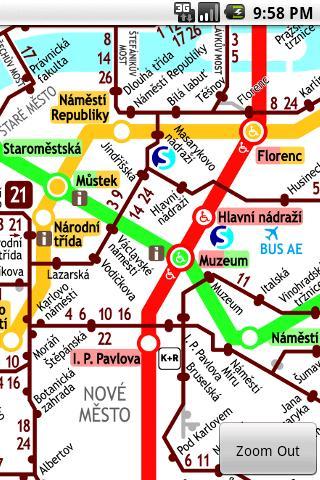 Prague Transit Maps