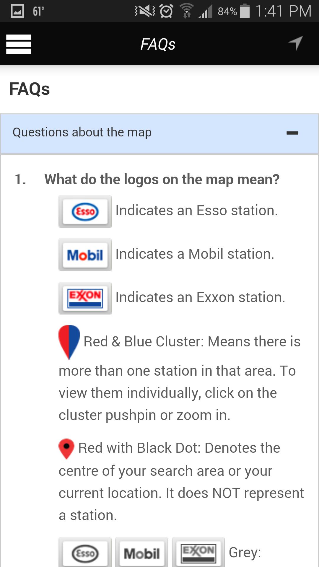 Esso Fuel Finder