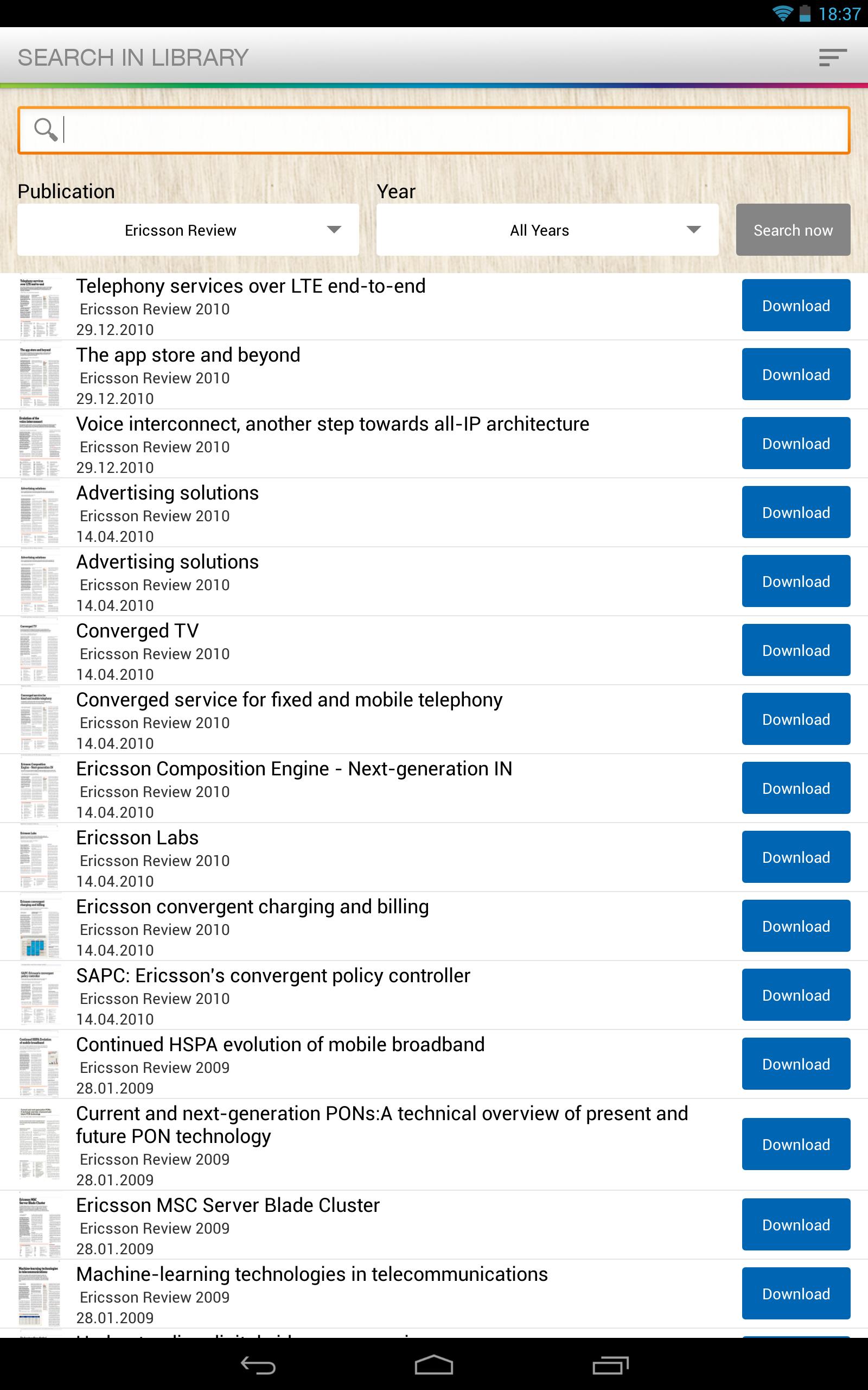 Ericsson Technology Insights