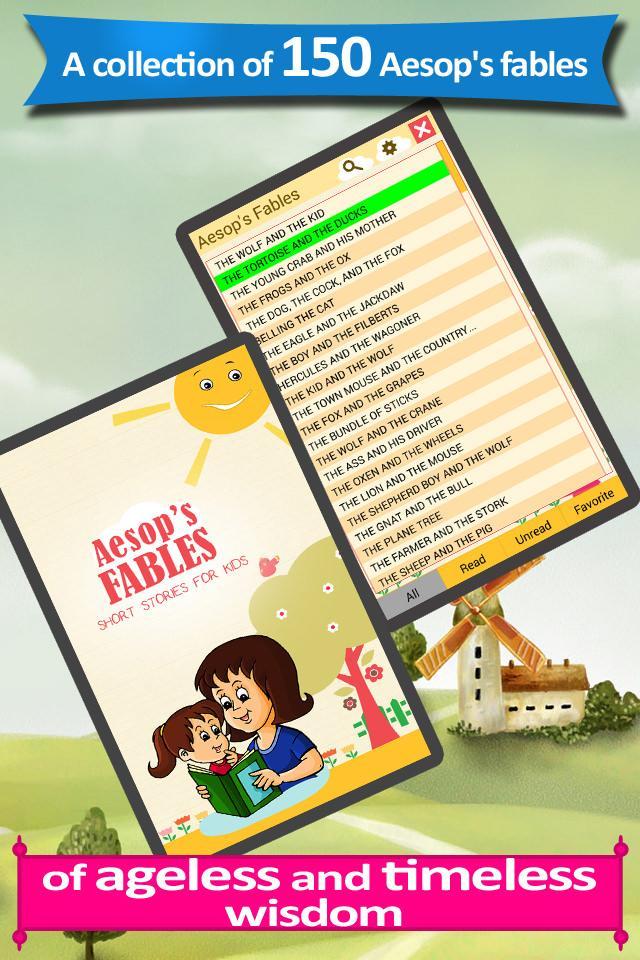 Aesops Fables stories for kids