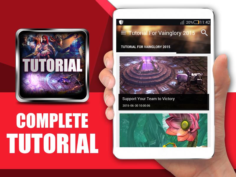 Tutorials for Vainglory