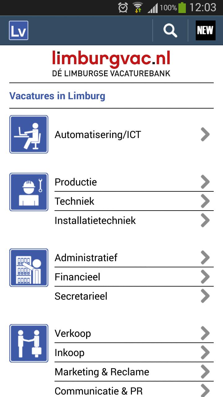 Limburgvac vacatures