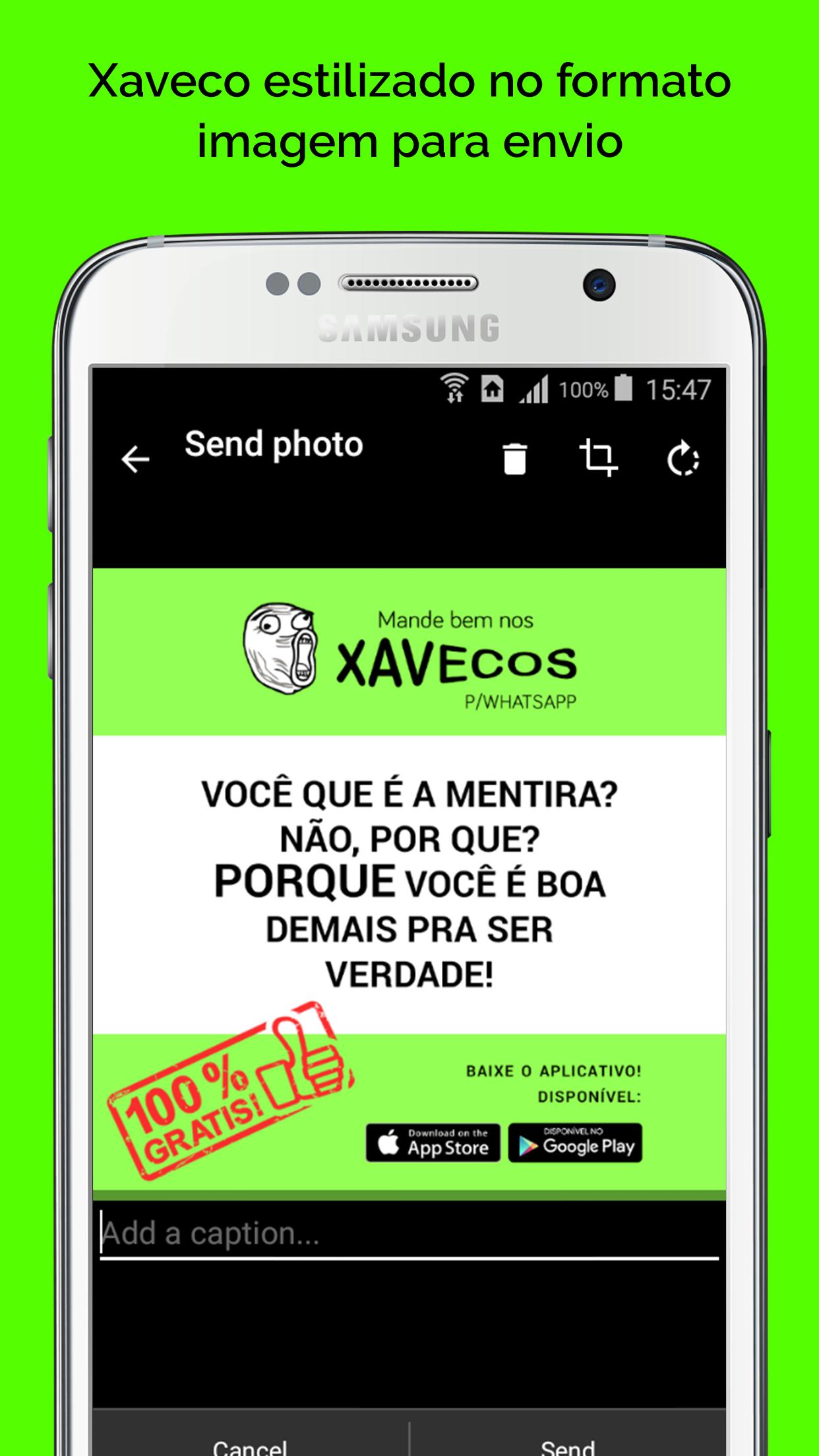 Xavecos para WhatsApp