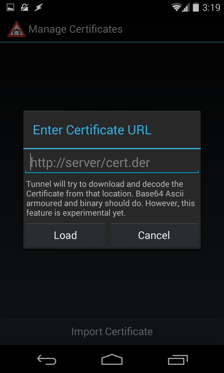 TLS/SSL Tunnel