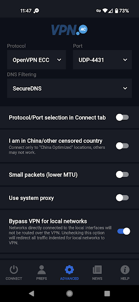 VPN.AC Client