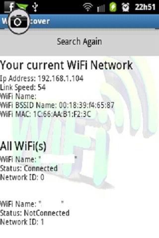 WiFi Discover Information