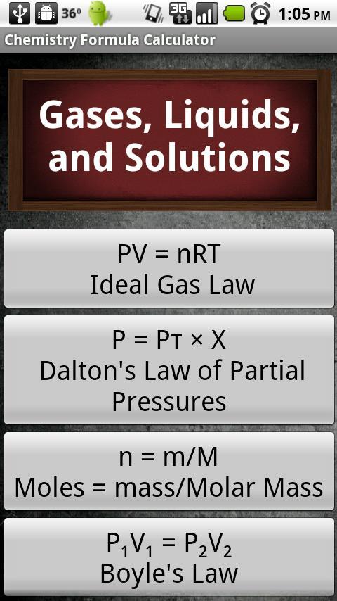 Chemistry Formula Calc LITE