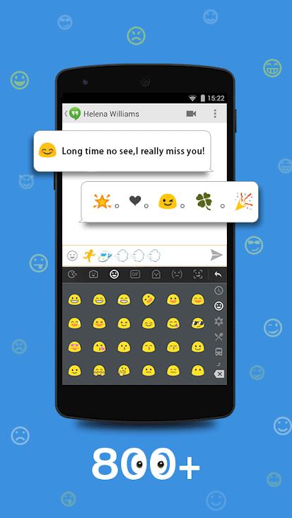 TouchPal Emoji + Cute Smiley