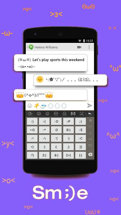 TouchPal Emoji + Cute Smiley