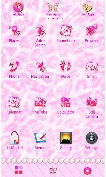 Royal Pink Wallpaper Theme