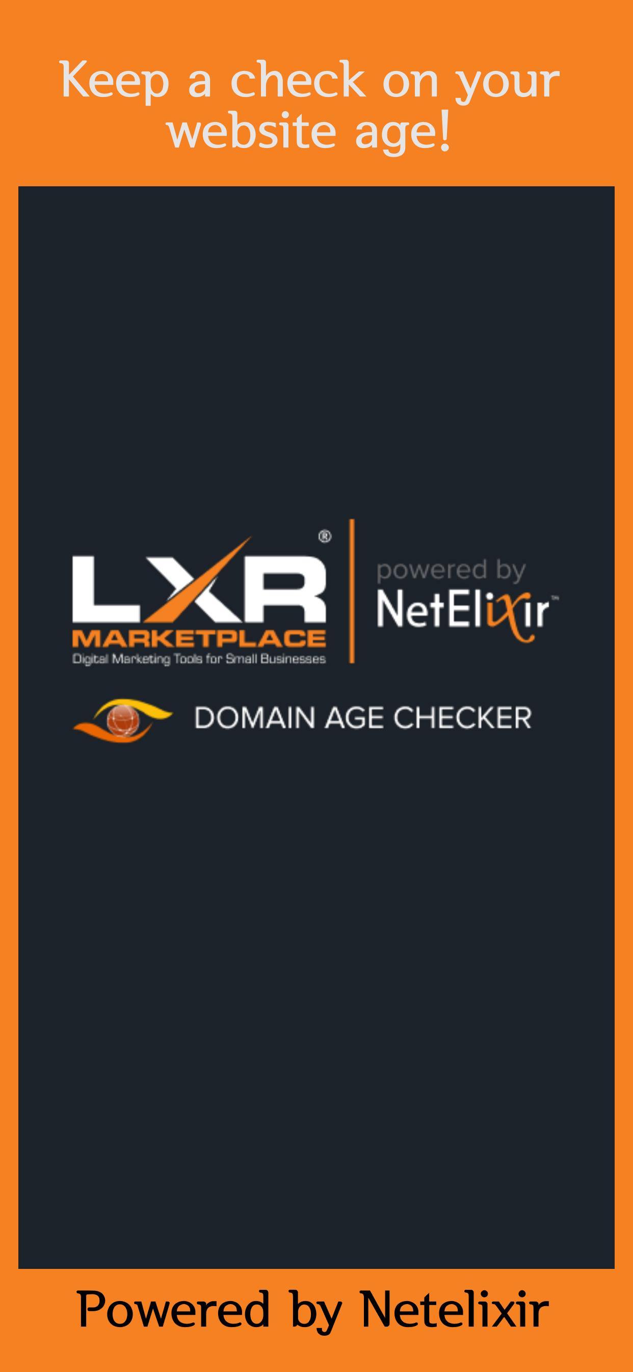 Domain Age Checker