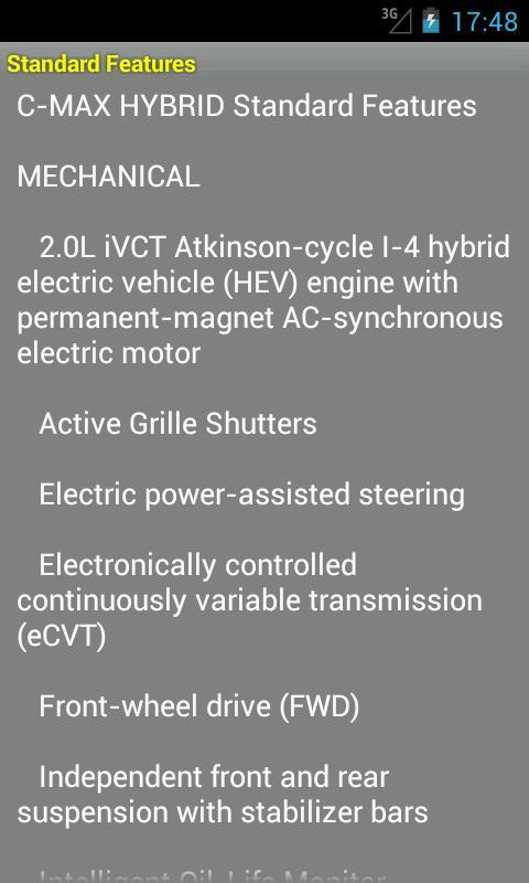 Quick Guide 2013 Ford C-MAX