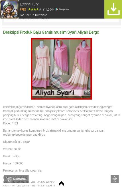 Baju Muslim Modern