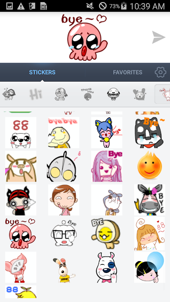 Love Stickers for messenger