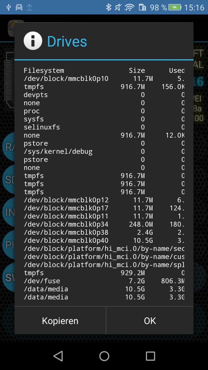 MemoryInfo & Swapfile Check