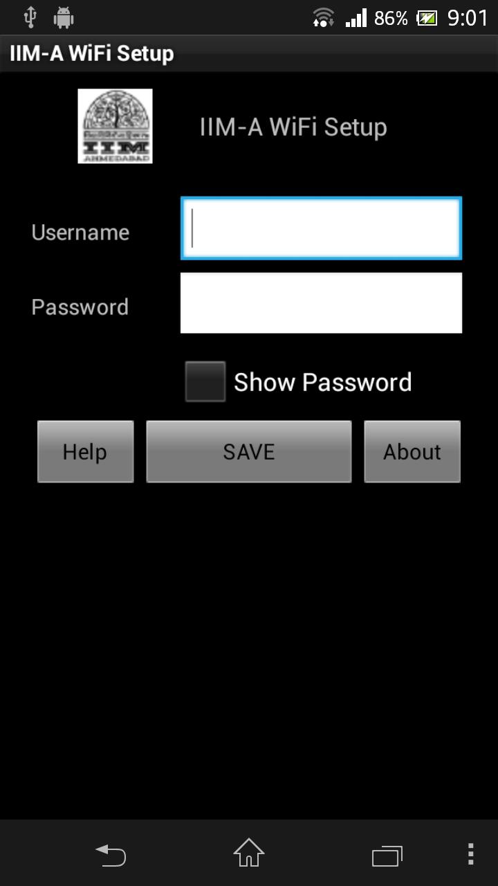 IIM-A WiFi Setup