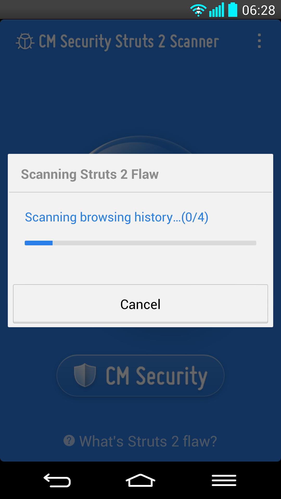 Struts 2 Web Server Scanner