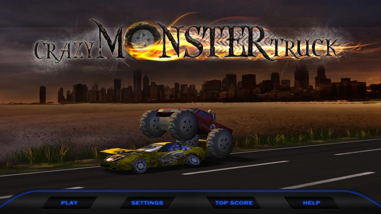 Crazy Monster Truck Smasher