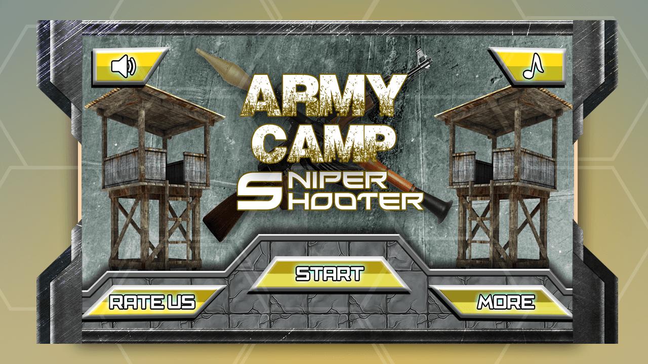 Army camp sniper shooter