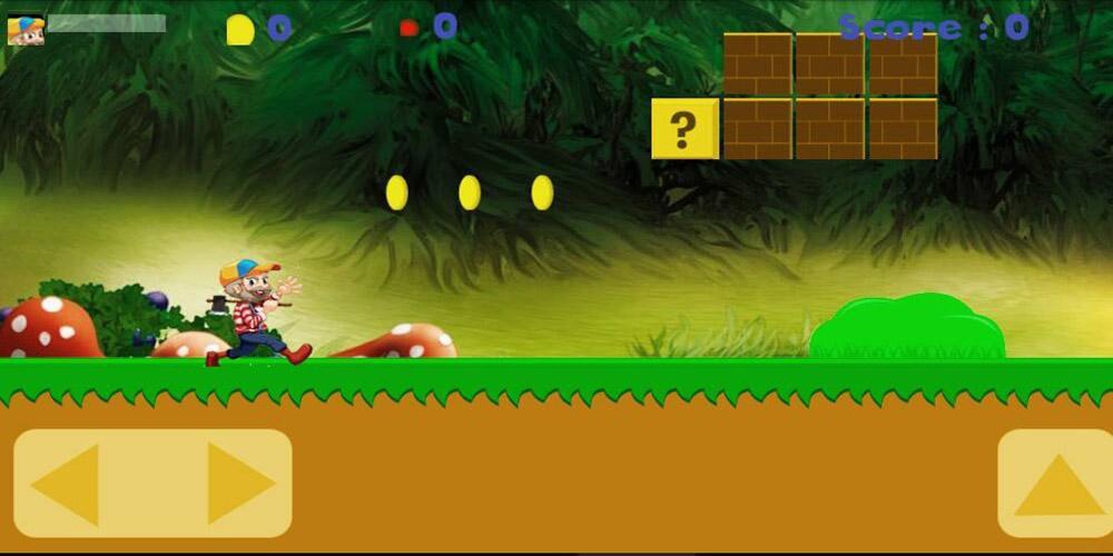 Mario Boy Bros In Jungle World