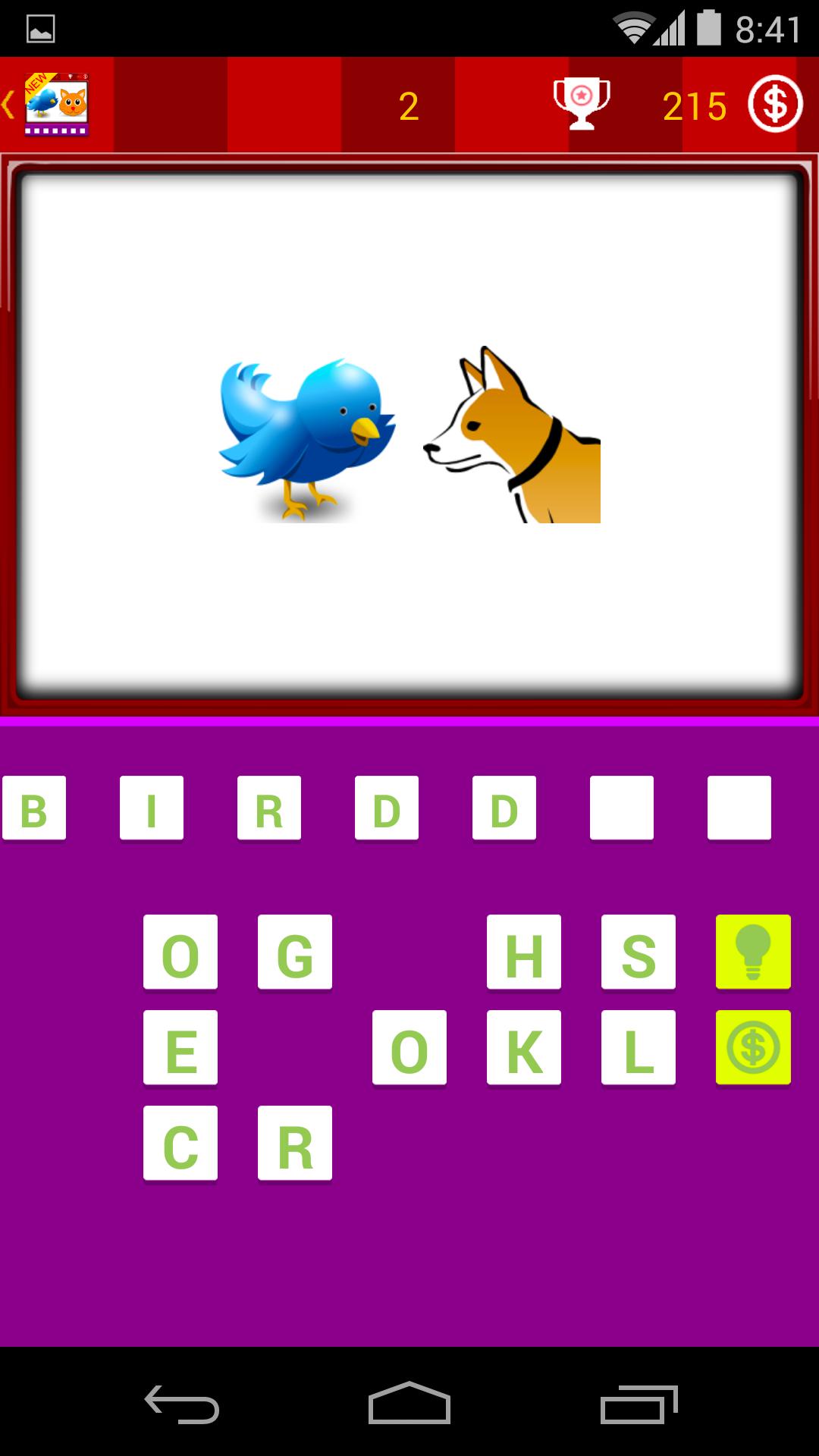 Guess the Words -Guessing Game