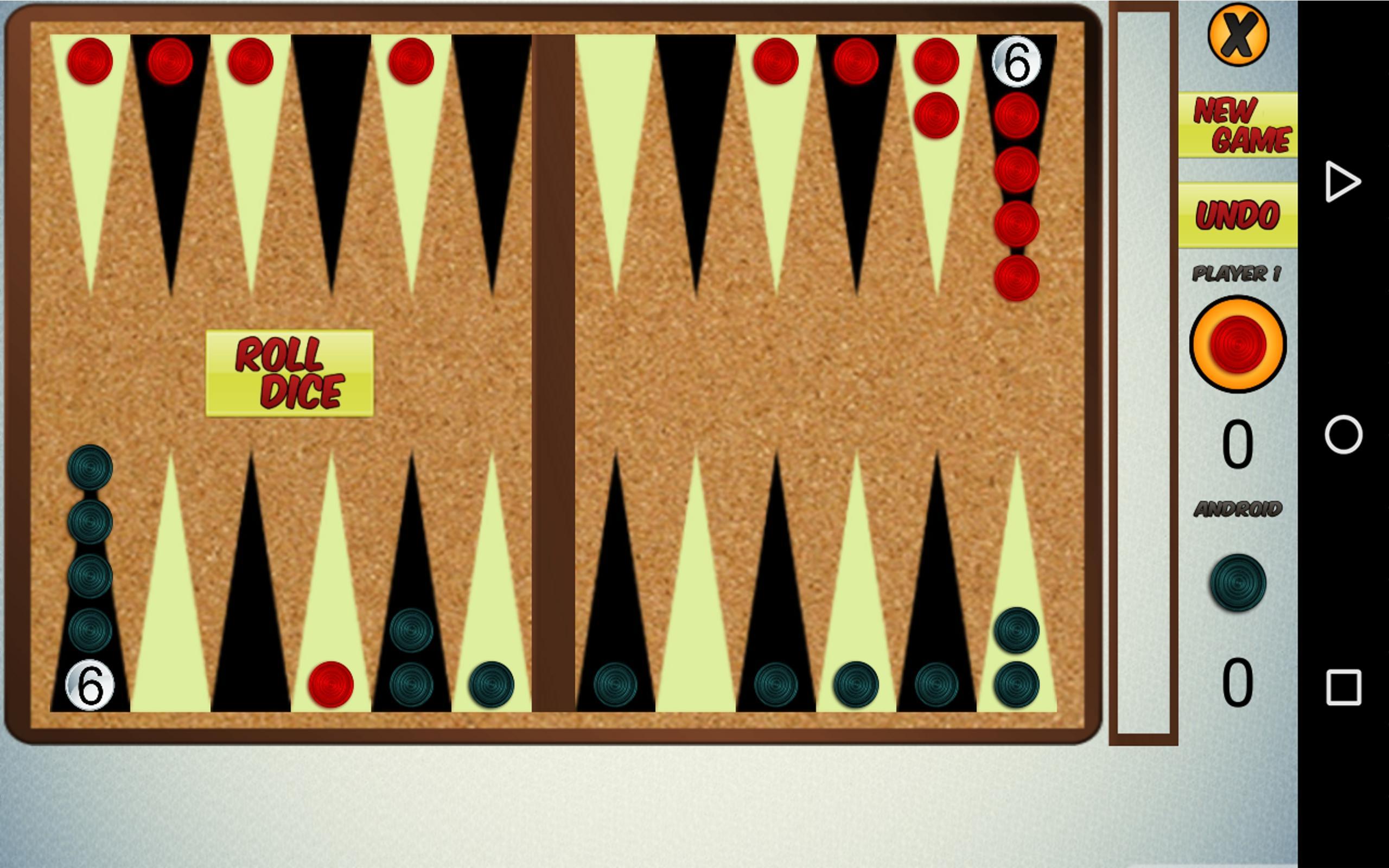 Long Backgammon (Narde)