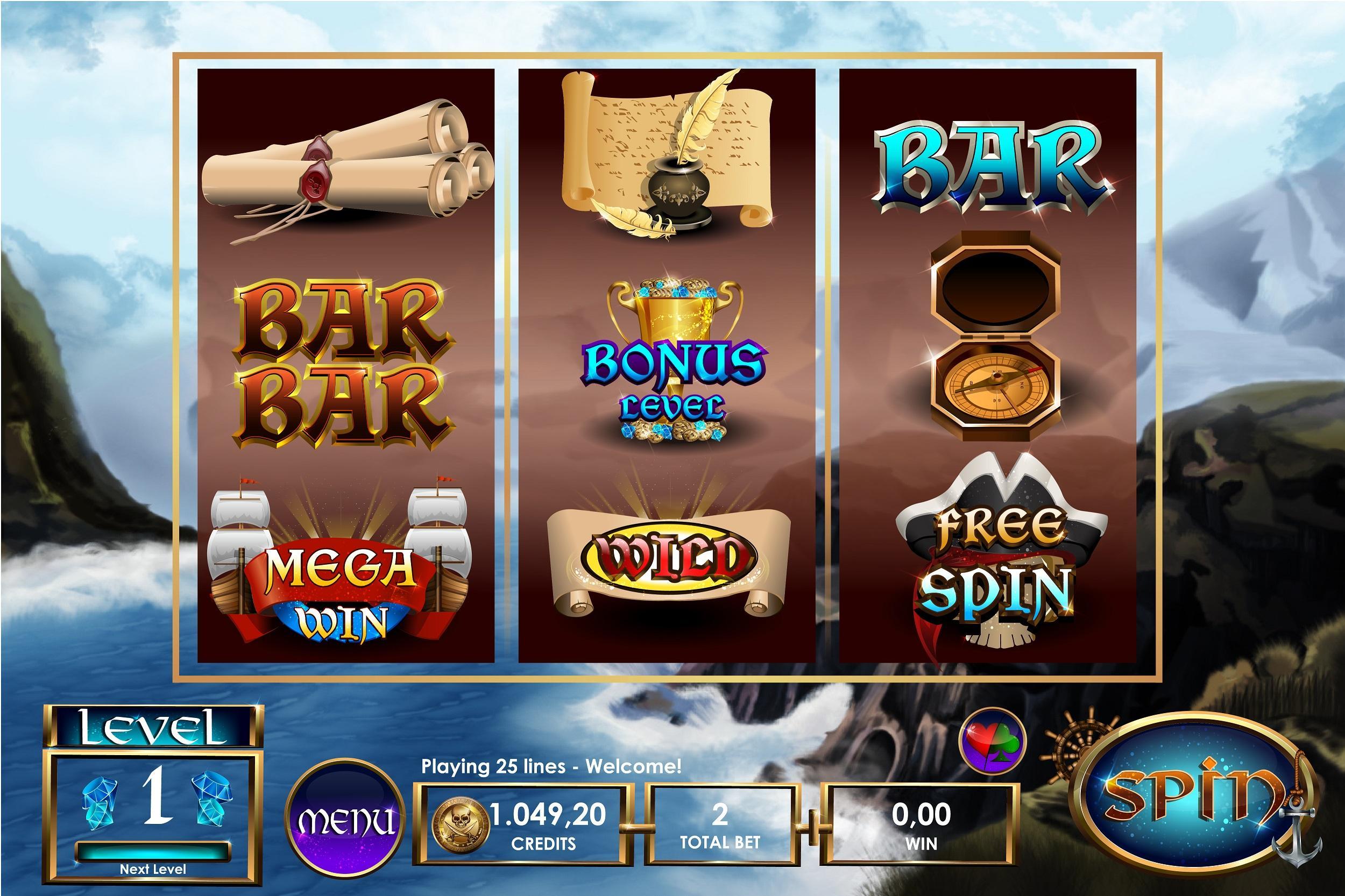 pirates slots greate adventure