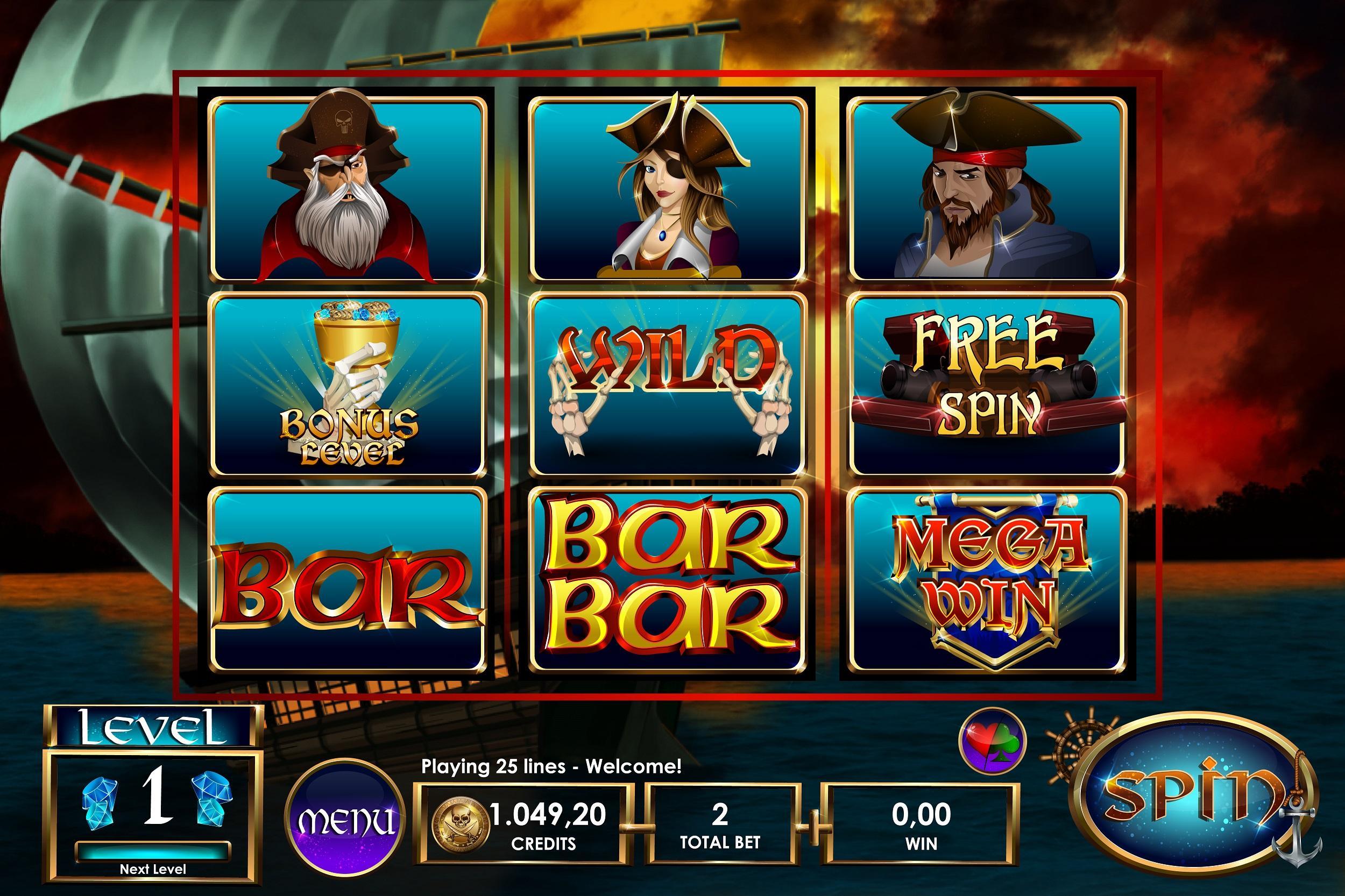 pirates slots greate adventure