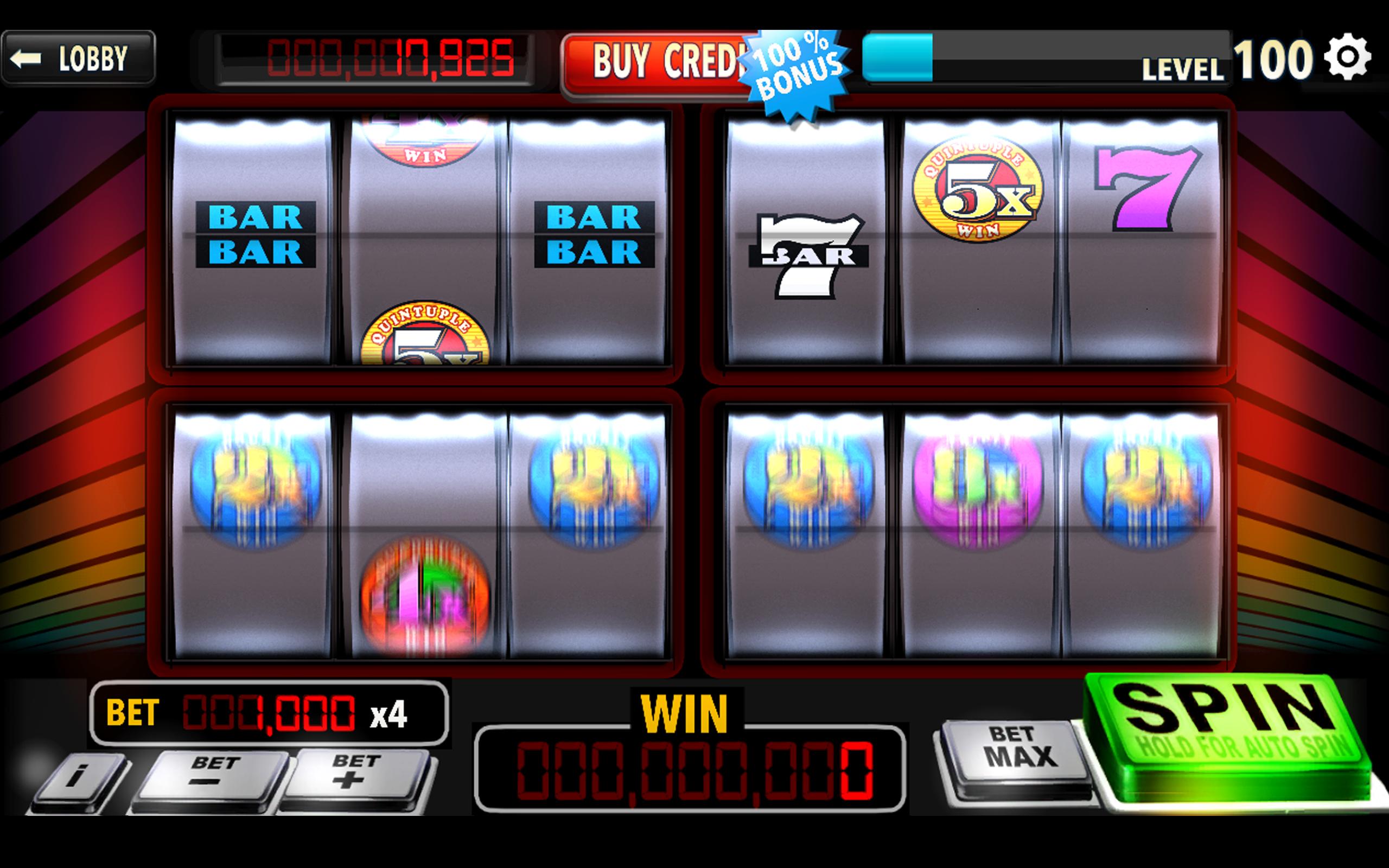 Multi Reel Jackpot Slots